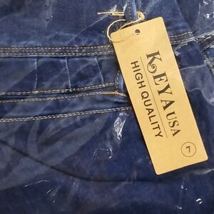 Keya Dark Blue Boot Cut Jeans NWT Size 7